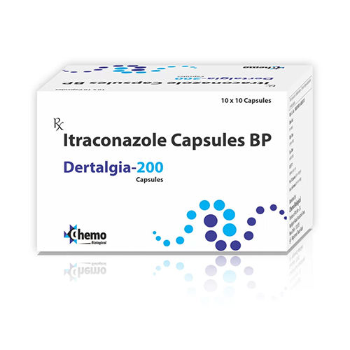 Dertalgia-200 Itraconazole Capsules Bp General Medicines