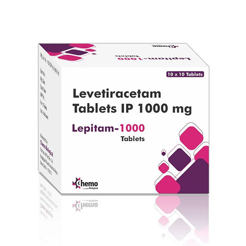 1000mg Levetiracetam Tablets IP