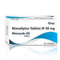 30mg Nimodipine Tablets Ip General Medicines
