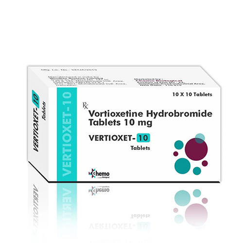 10mg Vortioxetine Hydrobromide Tablets