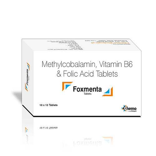 Methylcobalamin Vitamin B6 And Folic Acid Tablets