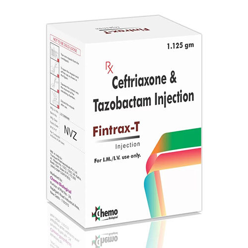 1.125g Ceftriaxone And Tazobactam Injection