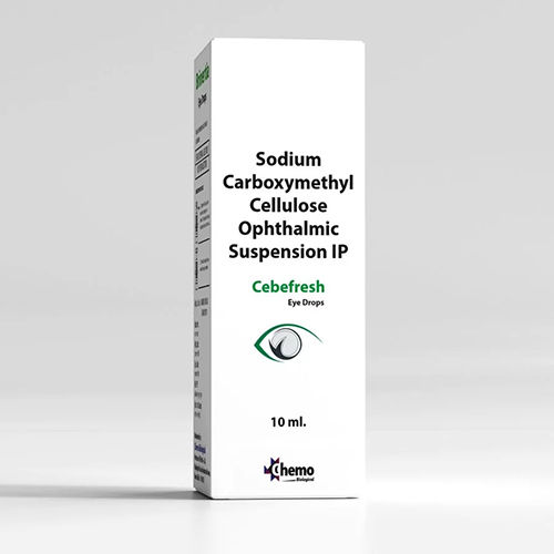 10ml Sodium Carboxymethyl Cellulose Ophthalmi Suspension IP