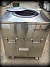 Stainless Steel Square Shaped Tandoor - Color: Silver