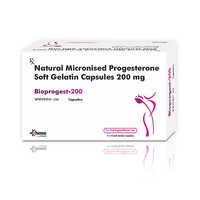 200mg Natural Micronised Progesterone Soft Gelatin Capsules - Drug Type: General Medicines