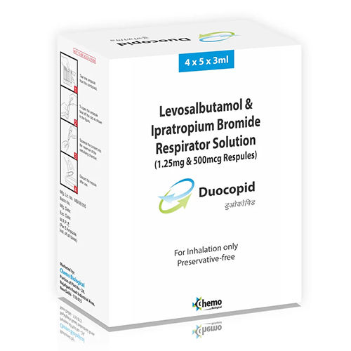 Levosalbutamol And Ipratropium Bromide Respirator Solution General Medicines