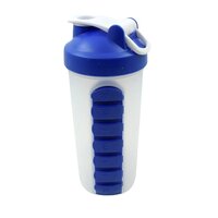 WATER BOTTLE WITH PILL HOLDER 12592