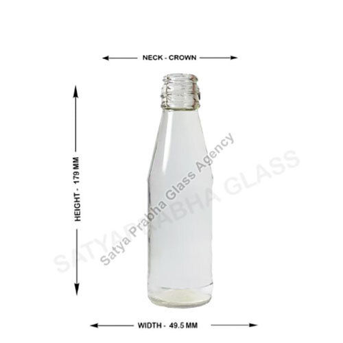 200ml glass ketchup Souce Botlle