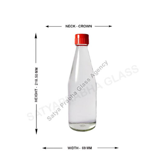 500ml Glass Tomato Ketchup Bottle