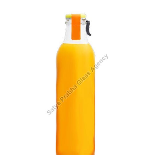 250Ml Glass Juice Bottle - Color: Transparent