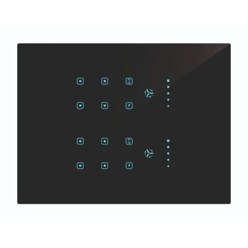 Touch 12 Switch Plus 2 Fan Regulator