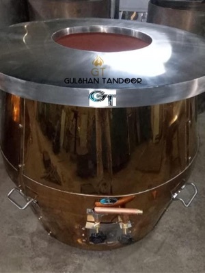 S steel top brass Tandoor