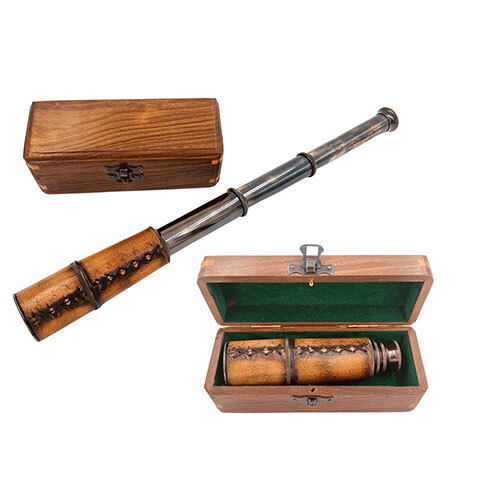 Personalized Telescope for adults  kids spy glasses pirate spyglass Anniversary gifts