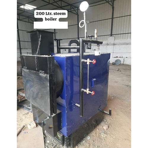 Metal 200 Ltr Steam Boiler