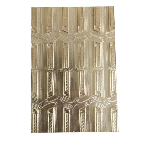 Flat Brass Engraving Embossing Die