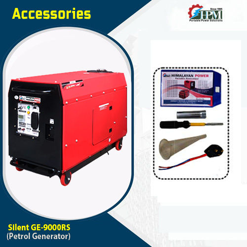 10 KVA Petrol Generator Model Silent GE-9000RS Recoil and Self Start