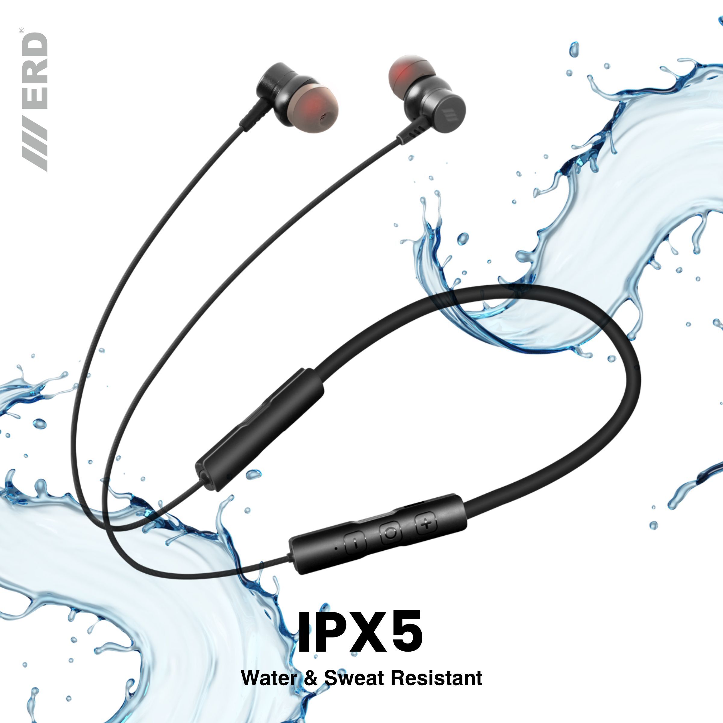 ERD WE-21 Pro Wireless Earphone (JET Black)