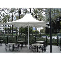 Conical Tensile Structure - Color: White