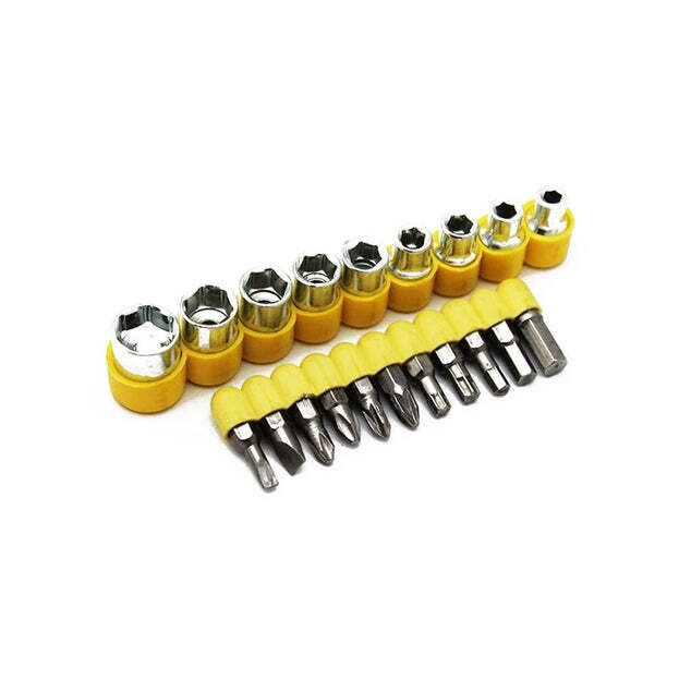 T SHAPE SCREWDRIVER SET BATCH HEAD RATCHET PAWL SOCKET SPANNER HAND TOOLS