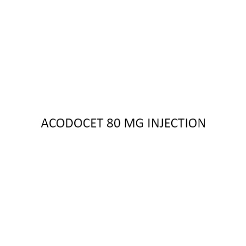 Acodocet 80 mg Injection
