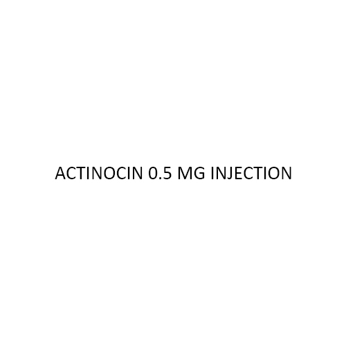 Actinocin 0.5 mg Injection