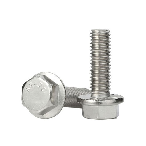 Silver Flange Bolt