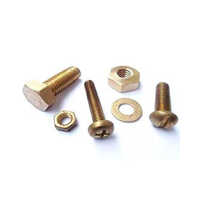 Aluminum Bronze Fasteners - Different Sizes, Golden Color | High Strength, Corrosion Resistance, Non-sparking Properties