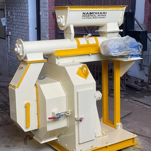 Horizontal Pellet Mill With Feeder