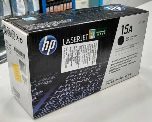 Hp 15A Toner Cartridge - Color: Black