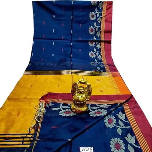 Different Available Pure Handloom Cotton Silk Jamdani Saree With Blouse Price