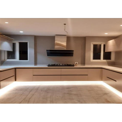 As Per Requirement Wooden Modern Modular Kitchen