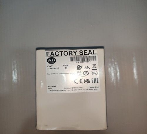 ALLEN-BRADLEY 1794-OE4XT DISTRIBUTED I/O MODULE ( FACTORY SEAL )