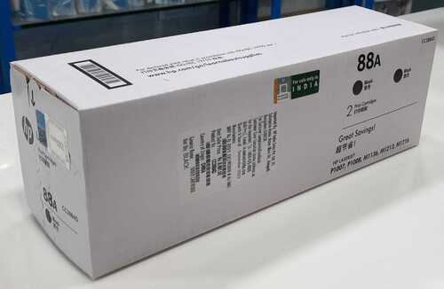 Hp 88A Toner Cartridge White Box