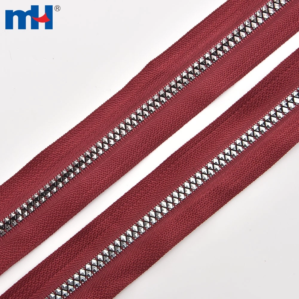 No. 5 Zipper Roll Rhombus Teeth Plastic Zipper Chain Continuous Zipper Long Chain Wholesale