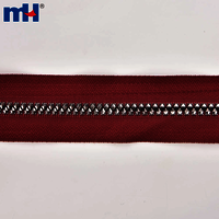 No. 5 Zipper Roll Rhombus Teeth Plastic Zipper Chain Continuous Zipper Long Chain Wholesale