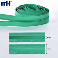 Continuous Zipper Nylon Chain Coil Nylon Zipper Chain No. 4 Nylon Zipper Roll Zipper Wholesale