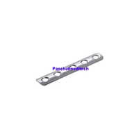 3.5mm Orthopedic Implants - Grade A Titanium, Silver Straight Plate | Durable Surgical Instrument For Orthopedic Procedures