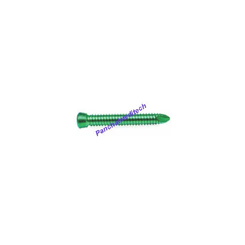 Green 5.0Mm Orthopedic Lhs Screw