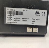 BR 8MSA3S E1-30 SERVO MOTOR