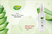 Shine And Care Hair Serum 100ml - Clear Colourless | Nourishes, Smoothens, Tames Frizz, Suitable For All Hair Types, 36 Months Shelf Life
