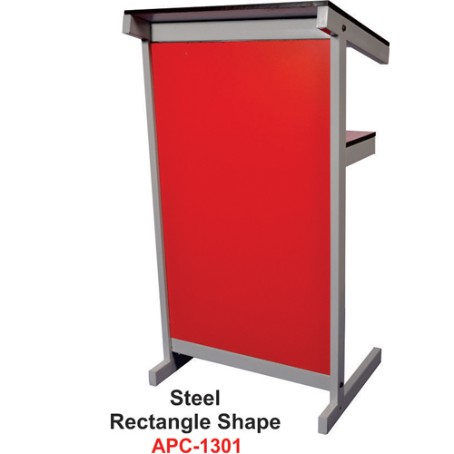 steel Rectangle Podium stand