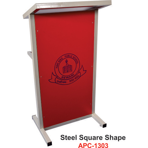 Steel Square Shape podium stand