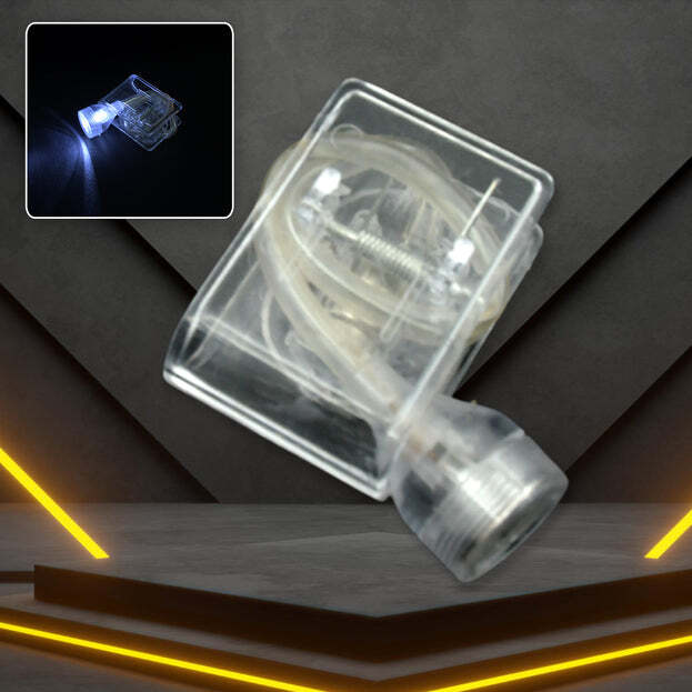 7992 CLIP LIGHT PORTABLE CLIP LIGHT TRANSPARENT CLIP LIGHT OUTDOOR BOX INDOOR USE