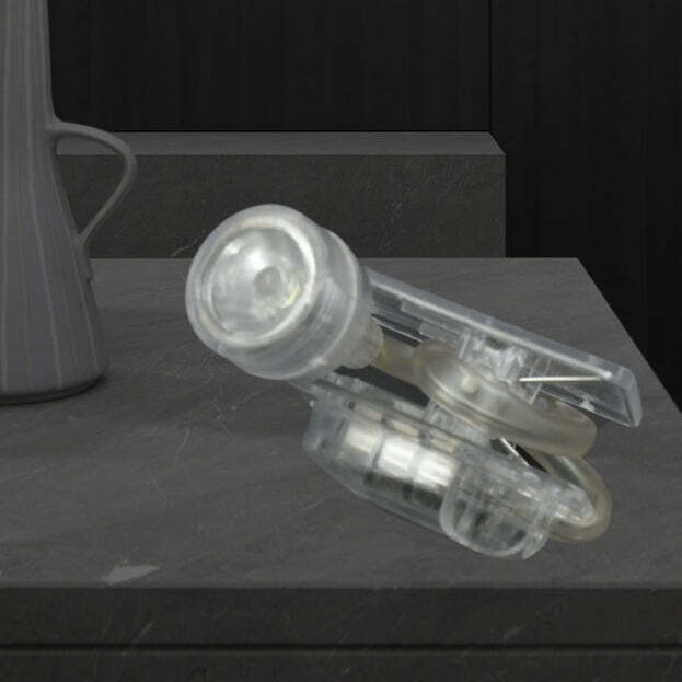 7992 CLIP LIGHT PORTABLE CLIP LIGHT TRANSPARENT CLIP LIGHT OUTDOOR BOX INDOOR USE