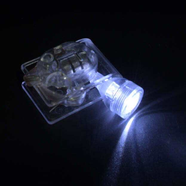 7992 CLIP LIGHT PORTABLE CLIP LIGHT TRANSPARENT CLIP LIGHT OUTDOOR BOX INDOOR USE