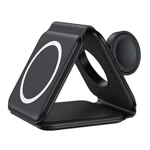 3 In 1 Foldable Wireless Charging Pad Magnetic Desktop Charger For Apple Smart Watch Dimension (L*W*H): As Per Available Millimeter (Mm)