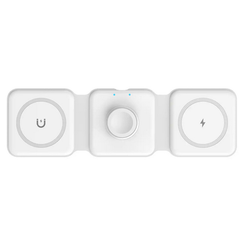 Magnetic Foldable 3 In 1 Charging Station Fast Wireless Charging Pad Dimension (L*W*H): As Per Available Millimeter (Mm)