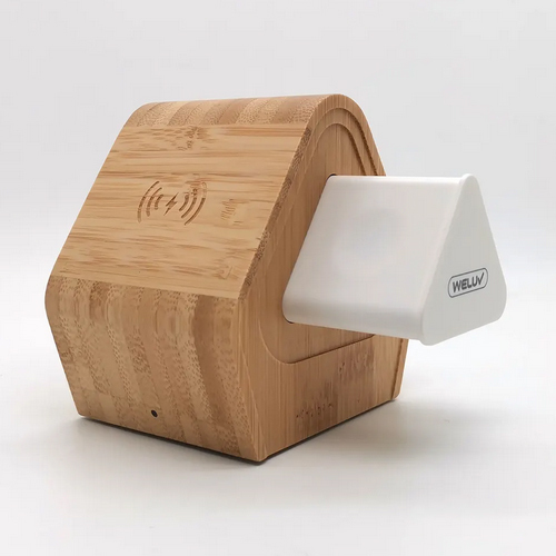 Magnetic 3 In 1 Bamboo Charger Eco Friendly Fast Charging Stand For Iphone 15 Dimension (L*W*H): As Per Available Millimeter (Mm)