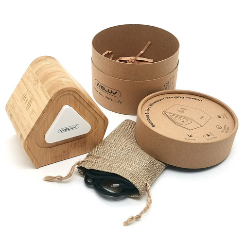 3 In 1 Charging Station Bamboo Fast Charger For Iphone 15 Dimension (L*W*H): As Per Available Millimeter (Mm)