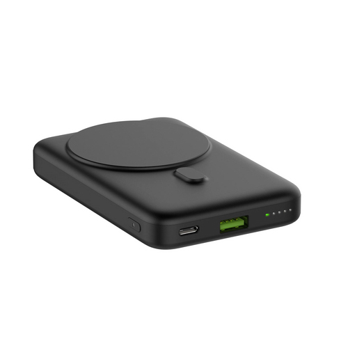 10000Mah Mini Power Bank With 15W Fast Charging And Magnetic Attachment Body Material: Metal